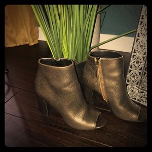 Sexy peep toe bootie by Nine West